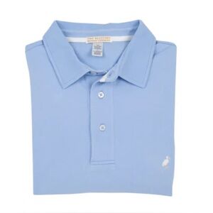 NWT TBBC Beale Street Croquet Party Polo Blue Size S